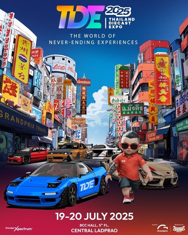 Grand Prix 国际公司推出 THAILAND DIECAST EXPO 2025 