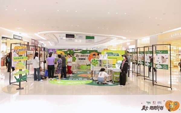 用拥抱换TA一顿饱餐 ，美士携手首都爱护动物协会开展线下公益活动