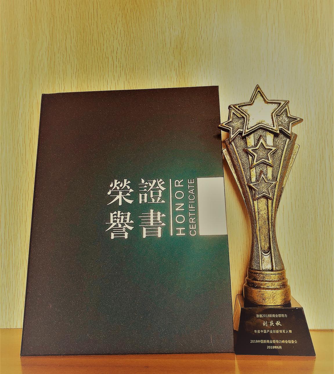 创响中国新商业领导力峰会落幕，手拉手CEO刘庆秋获年度产业创新领军人物奖
