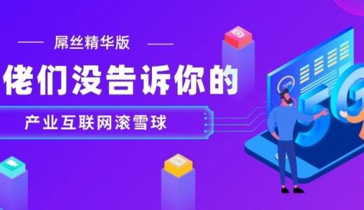 屌丝版：存量时代的产业互联网